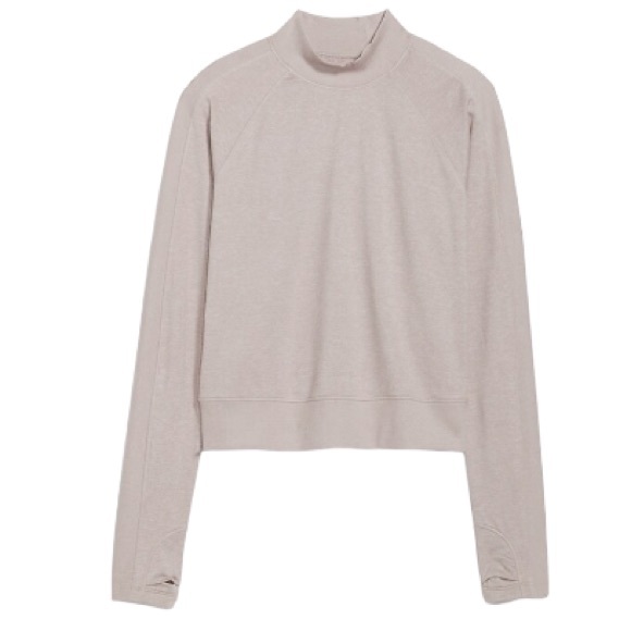 New! Old Navy cropped Cozecore mock neck top Sz 2XL - Picture 6 of 10